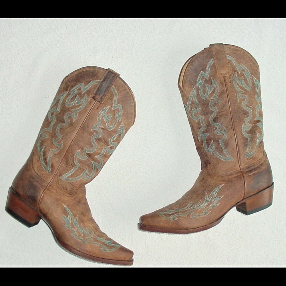 SOLD*** SHYANNE MAD CAT BROWN COWBOY BOOTS